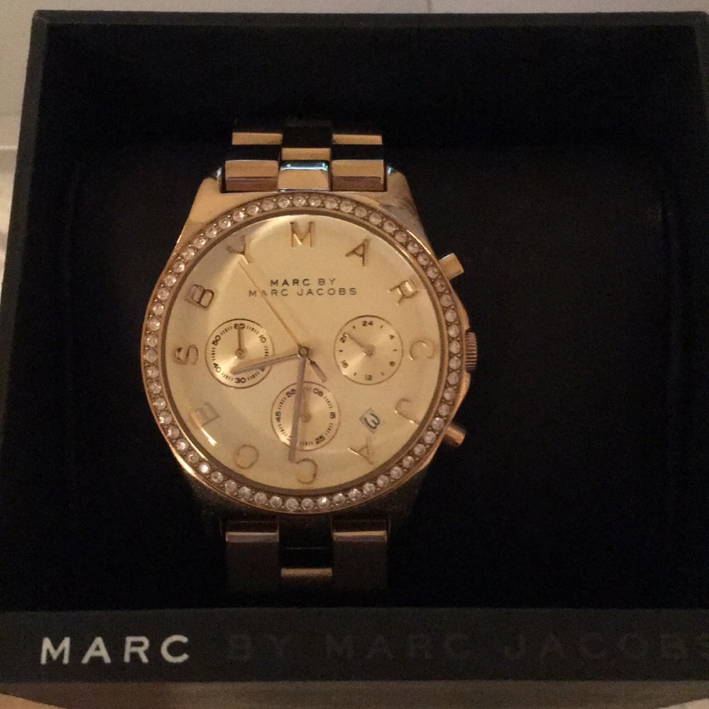 Marc Jacobs Gold Watch